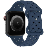Beline Dirželis Apple Watch Silicone Woven 38/40/41mm mėlynas