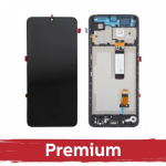 LCD ekranas suderinamas su Xiaomi Redmi A5 / Poco C71 juodas su rėmeliu OEM