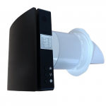 Rekuperatorius 46m2 patalpai, Wi-Fi, Tuya, su CO2 jutikliu, juodas