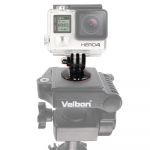 Spordikaamera kinnitus GoPro statiiviadapteriga - must