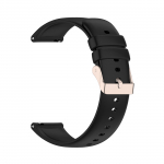 Silikoonist rihm Xiaomi Mi Watch / Amazfit GTR 47mm jaoks - must