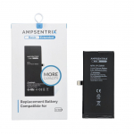 AmpSentrix Basic aku iPhone 12 Mini (suur mahutavus 2500 mAh)