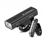 Wozinsky WSBLB2 eesmise (400 lm) ja tagumise USB-C-jalgrattatule komplekt &ndash; must