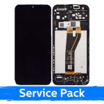 Samsung Galaxy A14 5G (A146B) LCD-ekraan raamiga, must (hoolduspakend)