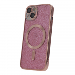 Glitter Chrome Mag &uuml;mbris jaoks iPhone 13 6,1" roosa