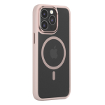 Comma &uuml;mbris Joy Elegant Mag jaoks iPhone 15 Plus roosa