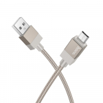 Kabelis USB A į Micro USB Hoco 2,4A 1 m X110 auksinis