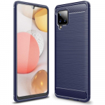 Carbon Case Paindlik kate TPU &uuml;mbris Samsung Galaxy A42 5G sinine
