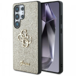 GUESS &uuml;mbris jaoks SAMSUNG S25 Ultra GUHCS25LHG4SGD (Fixed Glitter Big 4G) kuldne