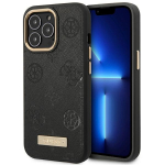 Guess Peony Logo Plate MagSafe &Uuml;mbris jaoks iPhone 14 Pro Max 6.7" - must