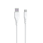 Dudao kaabel USB - USB Type C 6A kaabel 1 m valge (TGL3T)
