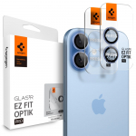 Spigen Optik Pro GLAS.TR &rdquo;EZ FIT&rdquo; Camera Cover 2-pack jaoks iPhone 16 / 16 Plus / 17 - sinine