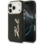 Karl Lagerfeld Karl Script Logo &Uuml;mbris jaoks iPhone 17 Pro - Must