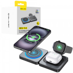 Blavec Induction charger BQI-04 Qi 15W magnetic Magsafe 3 in 1 UniCharge (BQI04-QIMB) black