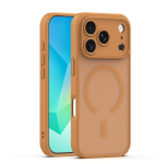 Mag Matt dėklas iPhone 17 Pro 6,3'' rudas