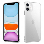 Crong Crystal Slim &uuml;mbris seadmele iPhone 11, l&auml;bipaistev