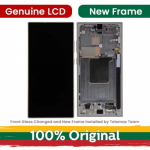 LCD ekraan &uuml;hilduv Samsung S928 S24 Ultra raamiga / Titanium Black / (Uuendatud: Telemax)