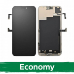 Ekranas skirtas iPhone 15 Pro juodas (INCELL / Economy) /*Removable IC*/