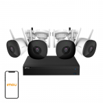 IMOU Kit-Pro WiFi CCTV j&auml;lgimiskomplekt