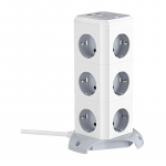 BlitzWolf BW-EC3 vertikaalne pikendusjuhe 12 pistikupesaga
