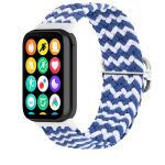 Punutud rihm Mi Band 8 Pro/M8 Pro (10) sinine ja valge
