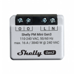 Shelly PM Mini Gen3 kontroller, WiFi/Bluetooth