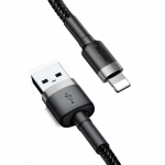 Baseus Cafule USB &ndash; Lightning kaabel 2A, 3 m, must/hall