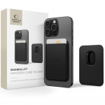 Tech-Protect MagWallet Magsafe &Uuml;mbris with Universal Magnetic Card or Document Holder - Must