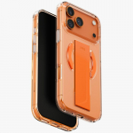 Uniq Heldro Air &Uuml;mbris jaoks iPhone 17 Pro Max Magclick Charging - Oranž
