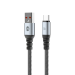 Forever Braix laidas USB - USB-C 1,0 m 3A juodas