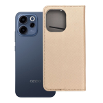 Klappkaanega Smart Case Book &uuml;mbris Oppo Reno 15F jaoks, kuldne