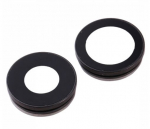 iPhone 11 lens jaoks camera koos frame Must (2pcs) ORG