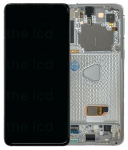 LCD ekraan Samsung G996 S21 Plus puuteekraani ja raamiga Phantom Silver originaal (kasutatud, Grade B)