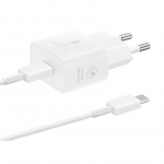 Laadija Fast Charging TA800W 25W baltas + USB-C laidas OEM