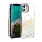 Epoxy Mag &uuml;mbris iPhone 12 / 12 Pro 6,1" valge
