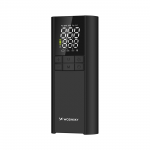 Wozinsky WPEP-8000 kompressor, elektripump, 8000mAh akupank, taskulamp - must