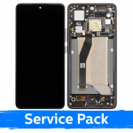 Xiaomi 14T Pro &uuml;hilduv LCD-ekraan koos raamiga / titaanmust / (hoolduskomplekt)
