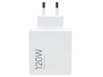 Originaal XIAOMI MDY-16-EN laadija, USB-A, QC3.0, 3 A, 120 W, valge, hulgipakend