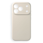 Case for iPhone 18 Pro / 17 Pro Forcell F-Protect Rubber Premium compatible with MagSafe antique white