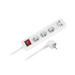 Rebel pikendusjuhe, 3 pistikupesa + 2 USB-pesa, l&uuml;litiga, 5 m