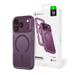 AmazingThing Minimal Mag Drop Proof Case 3 Lens for iPhone 18 Pro with Lanyard Mount and MagSafe Compatibility - Purple