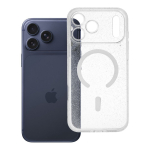 Case for iPhone 18 Pro Max / 17 Pro Max Clear Mag Cover (STR / CAMERA PROTECTION) compatible with MagSafe transparent glitter