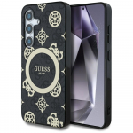 GUESS &uuml;mbris jaoks SAMSUNG S25 GUHMS25SH4PYEEK (Magnetic IML Peony jaoks 4G Background) must