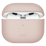 Uniq Lino Silikoonist &uuml;mbris AirPods 3 jaoks - roosa