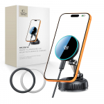 Tech-Protect V8 Magnetic MagSafe 25W autolaadija - must