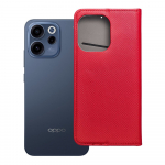 Klappkaanega Smart Case Book &uuml;mbris Oppo Reno 15F jaoks, punane