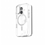 Moshi iGlaze MagSafe &uuml;mbris seadmele iPhone 17, Luna Silver v&auml;rvitoonis