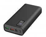 I&scaron;orinė baterija POWER BANK Platinet 20000mAh (2xUSB; 1xType-C; QC3.0 22,5W) juoda