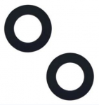 Samsung A346 A34 5G kameros stikliukas Black (lens UW) 1pcs (service pack)