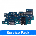 Charging Port &Uuml;hildub Samsung A505 2019 A50 Koos Flex / Plata 100% Original (Service Pack)